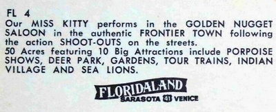 Floridaland - Postcard Back